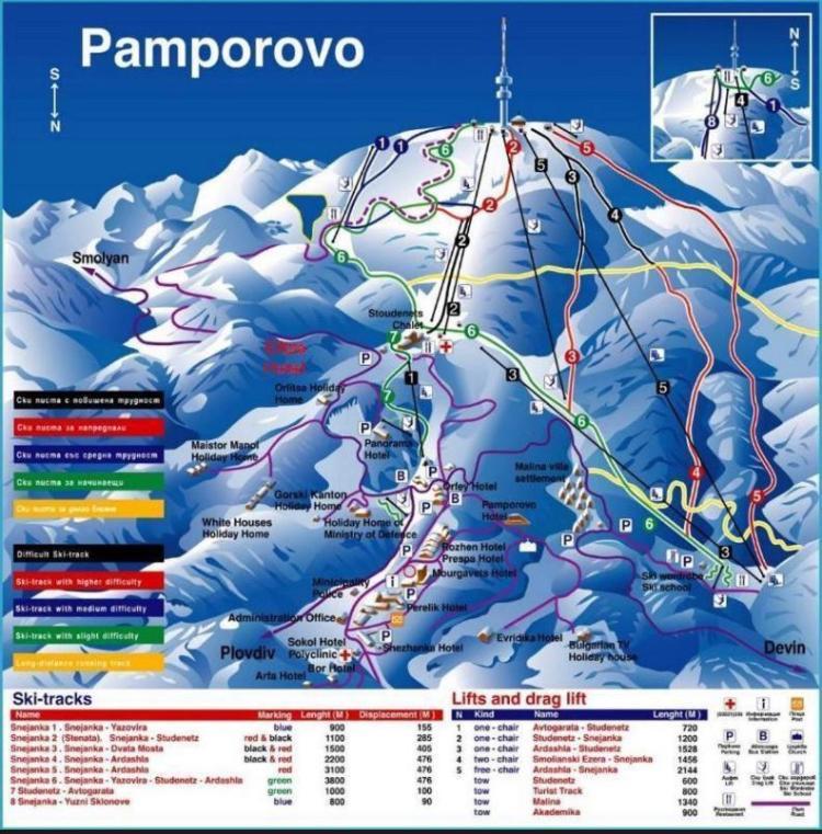 Замъка 1 Aparthotel Pamporovo Buitenkant foto